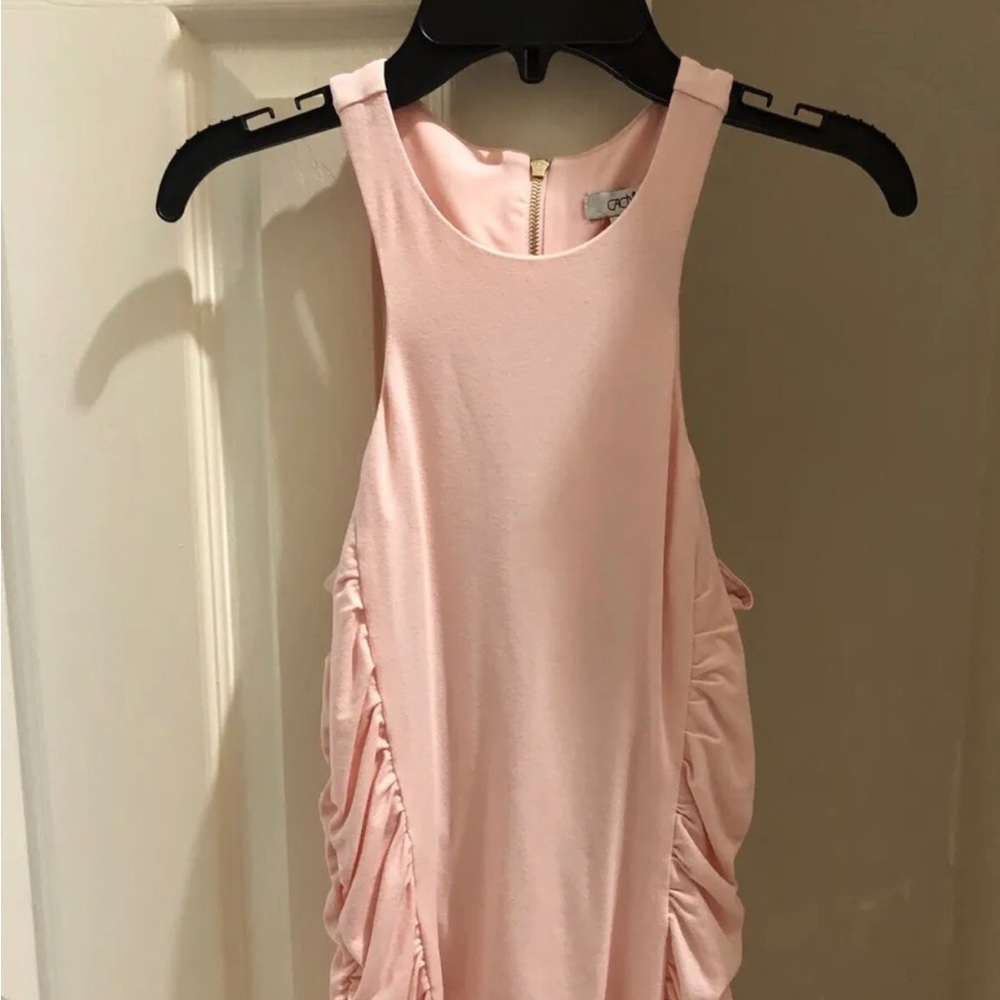 Cache light peach women top sleeveless size XS